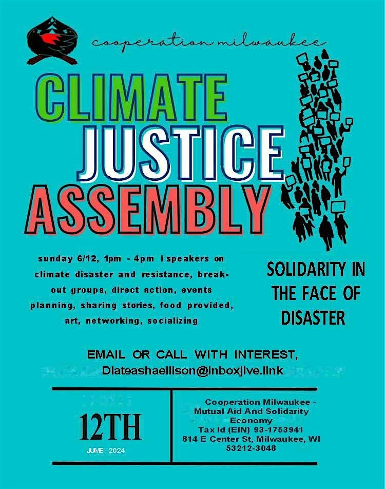 Cooperation Milwaukee Climate Justice Assembly