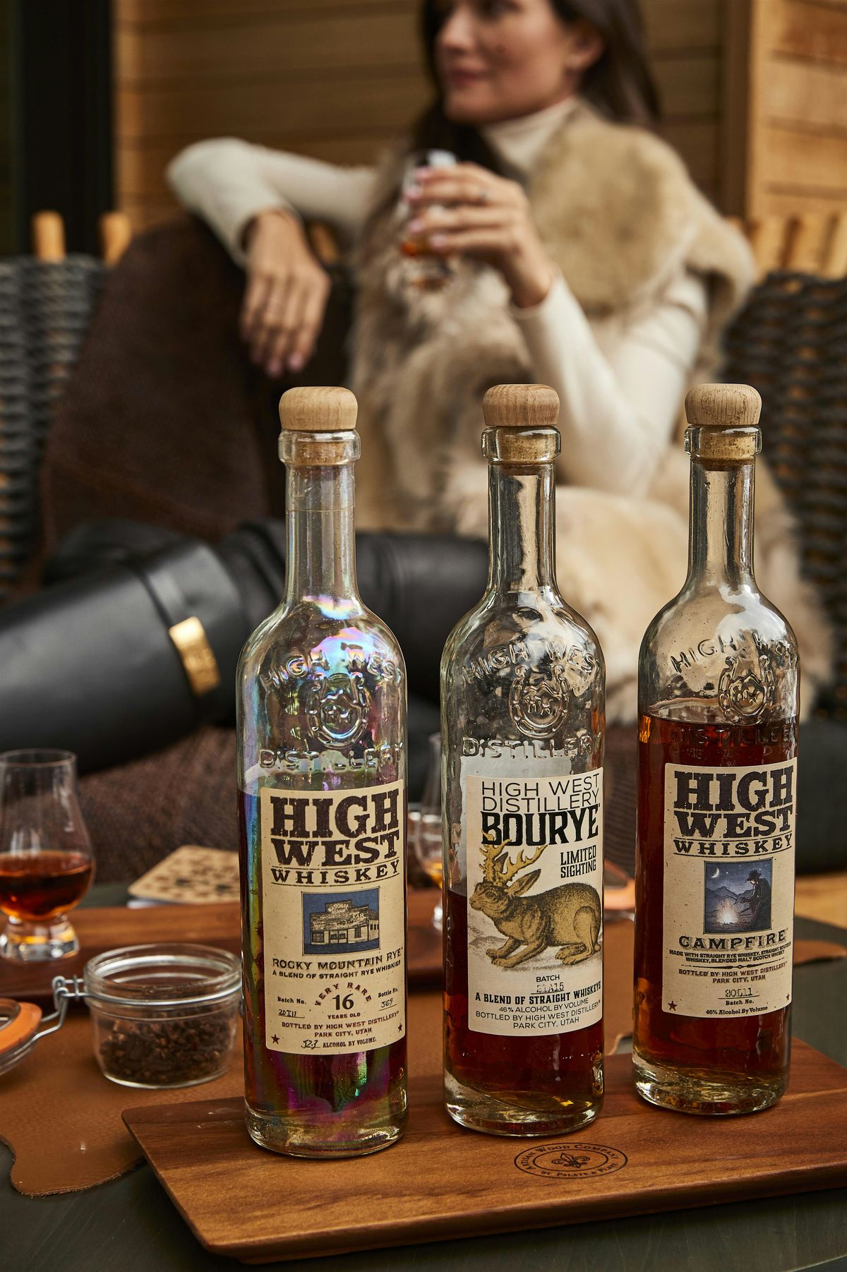 High West Whiskey Tasting with Pairings at Goldener Hirsch in Deer Valley