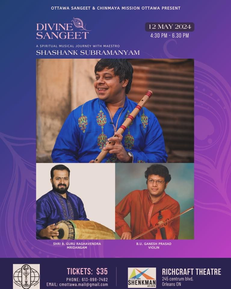 Divine Sangeet - A Spiritual Musical Journey with Maestro Shashank Subramanyam