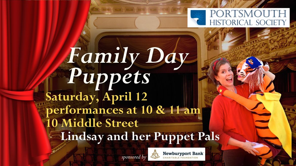 Family Day: Lindsay and Her Puppet Pals