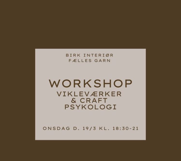 Workshop p\u00e5 Birk Interi\u00f8r