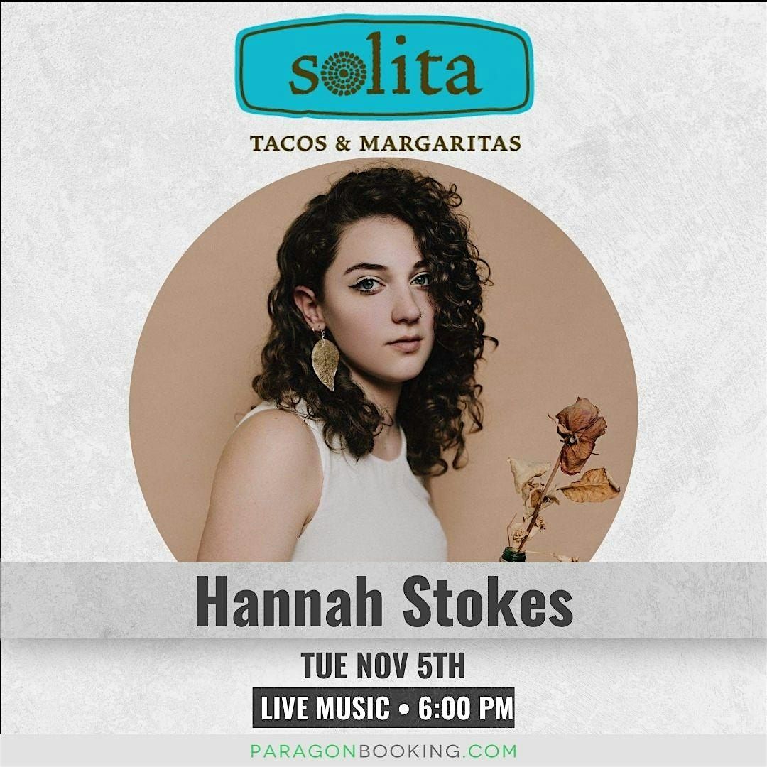 Taco Tuesday Fiesta :  Live Music in Orlando FL featuring Hannah Stokes at Solita Tacos & Margaritas (Orlando)