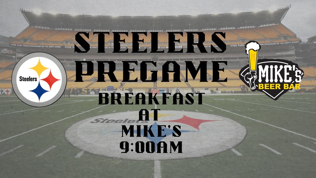 Steelers vs. LA Chargers Pregame Breakfast at Mike's Beer Bar