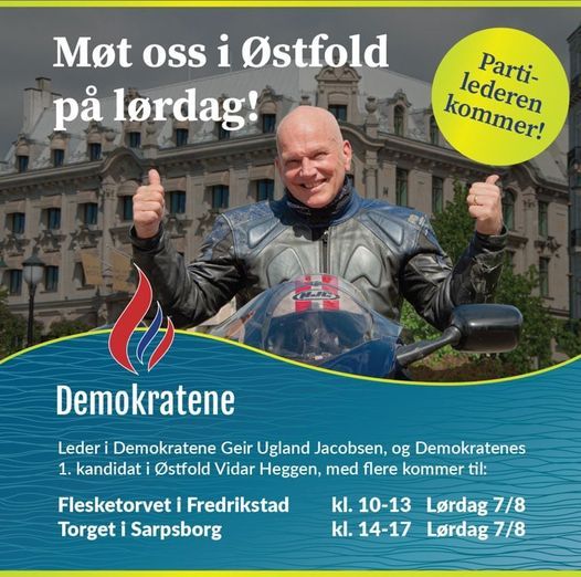 Mot Demokratene I Sarpsborg Sarpsborg Torg 7 August 2021