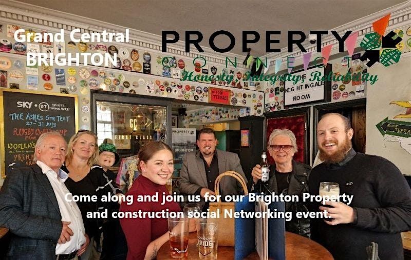 Property Connect Networking event for property and construction Brighton