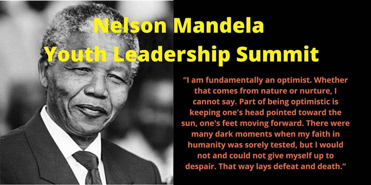 Nelson Mandela Youth Leadership Summit 2023, Parliament House, East ...