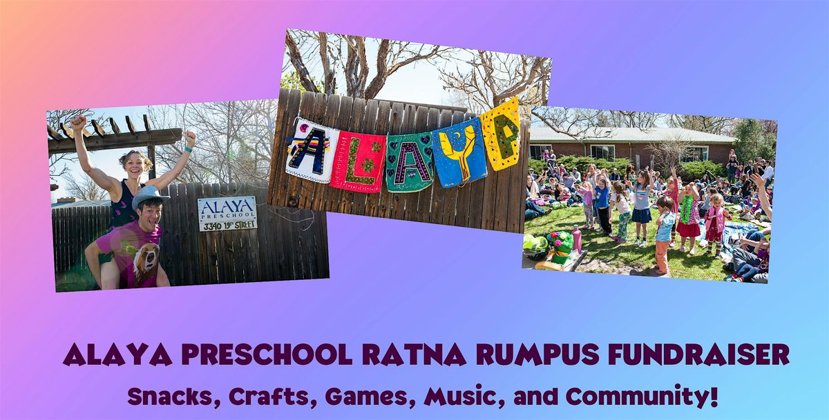 Ratna Rumpus Alaya Preschool Fall Fundraiser