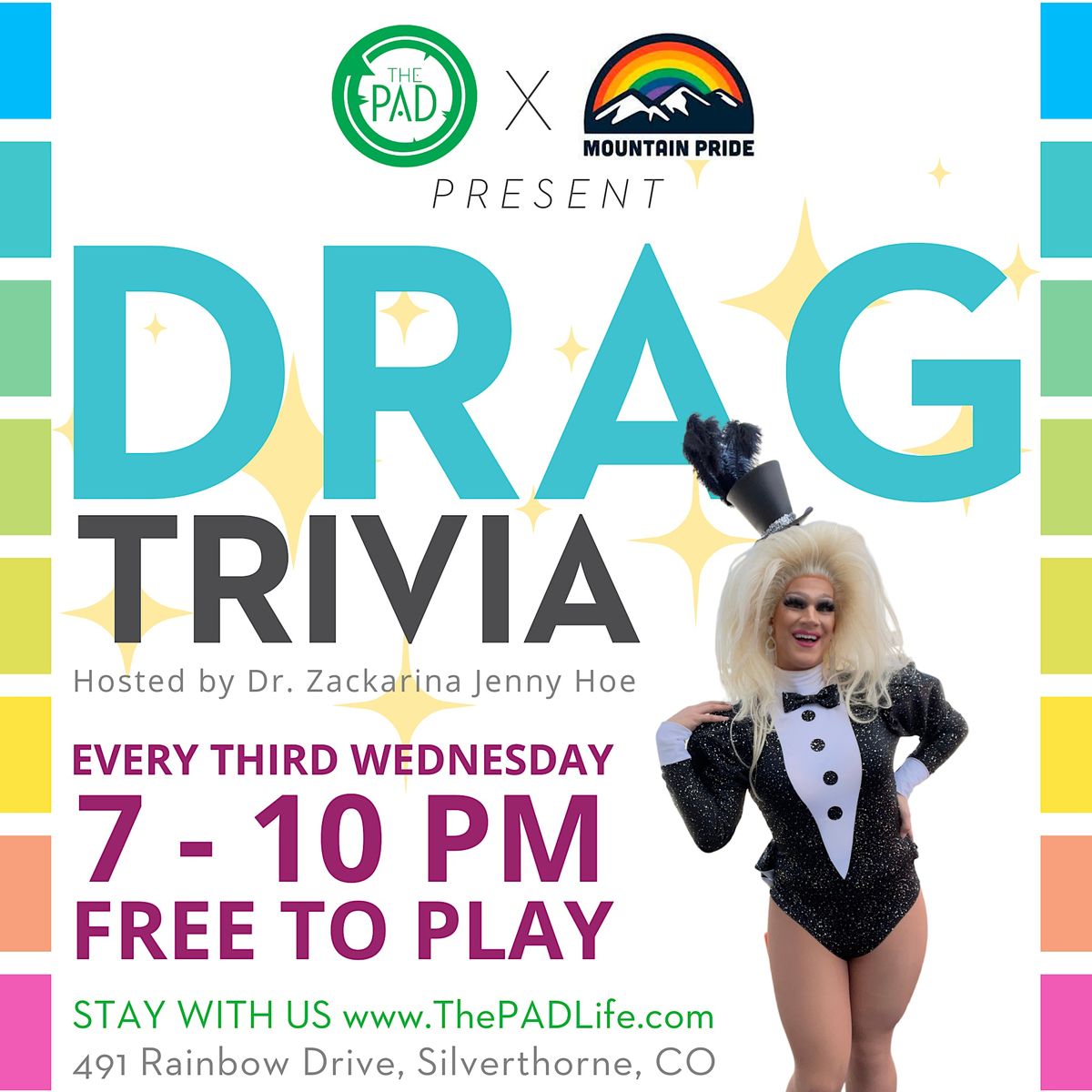 FREE Drag Queen Trivia at The PAD
