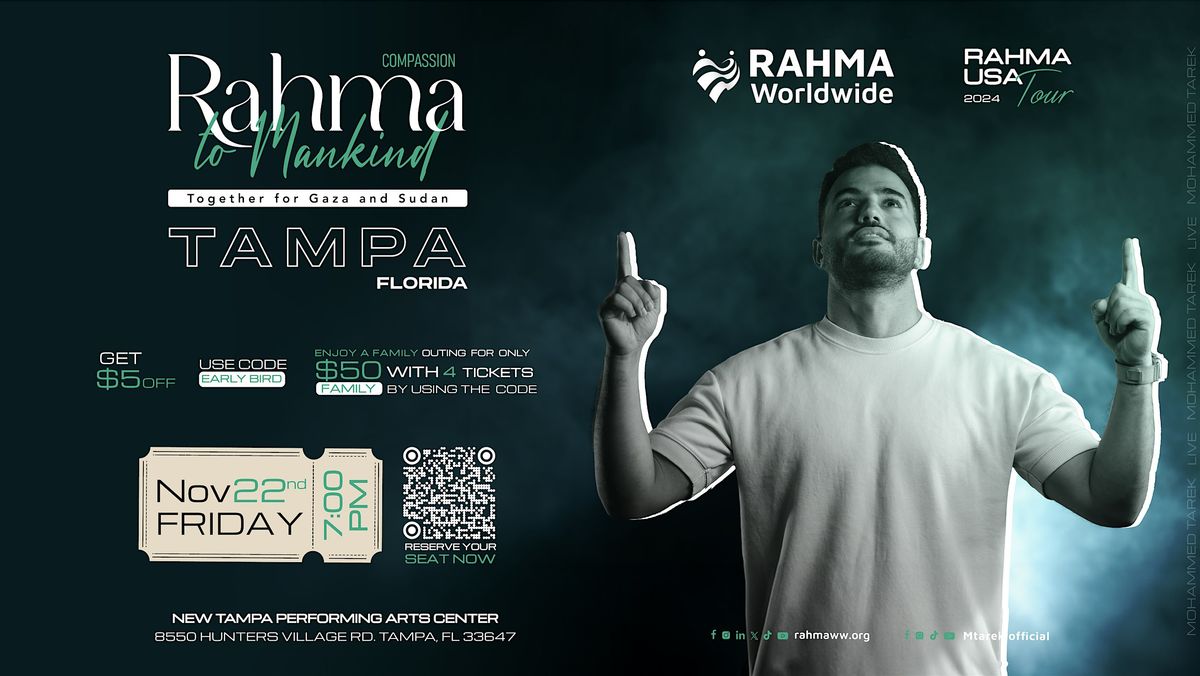 Rahma USA Tour - Tampa - Florida