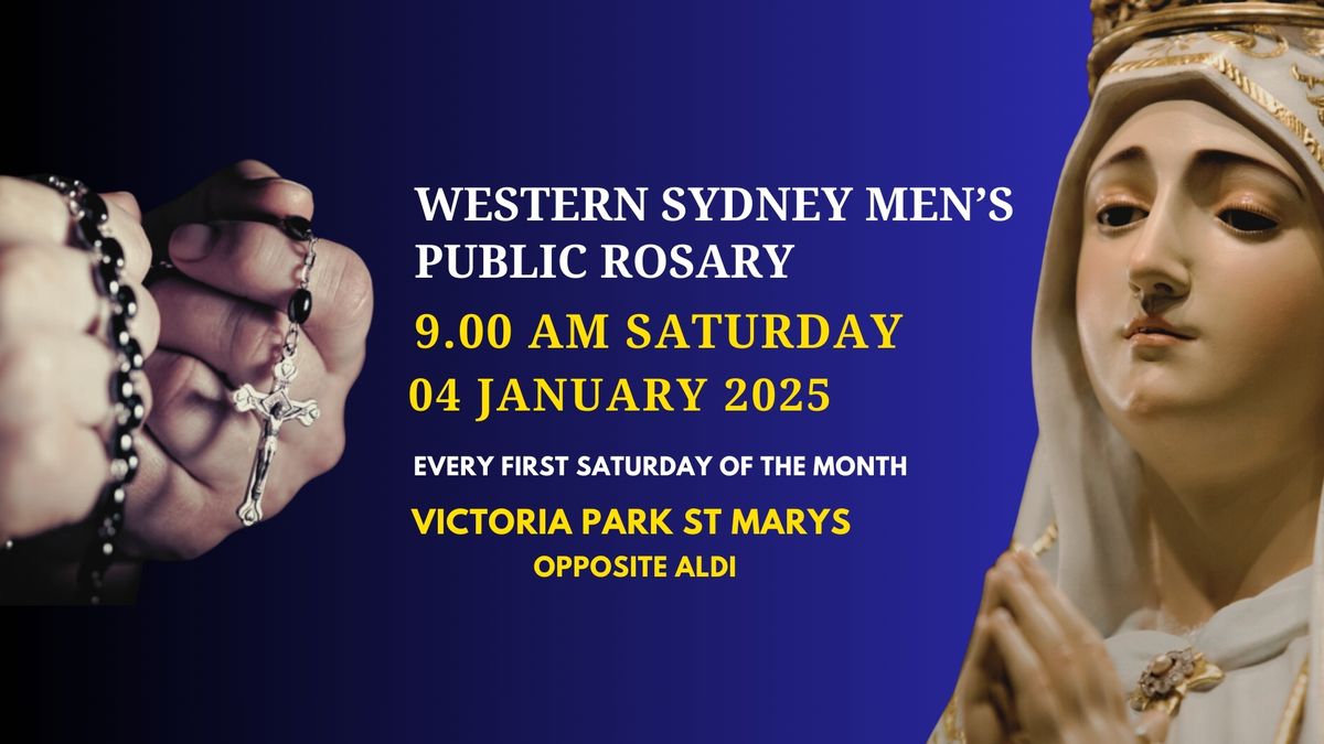 Western Sydney Men's Public Rosary