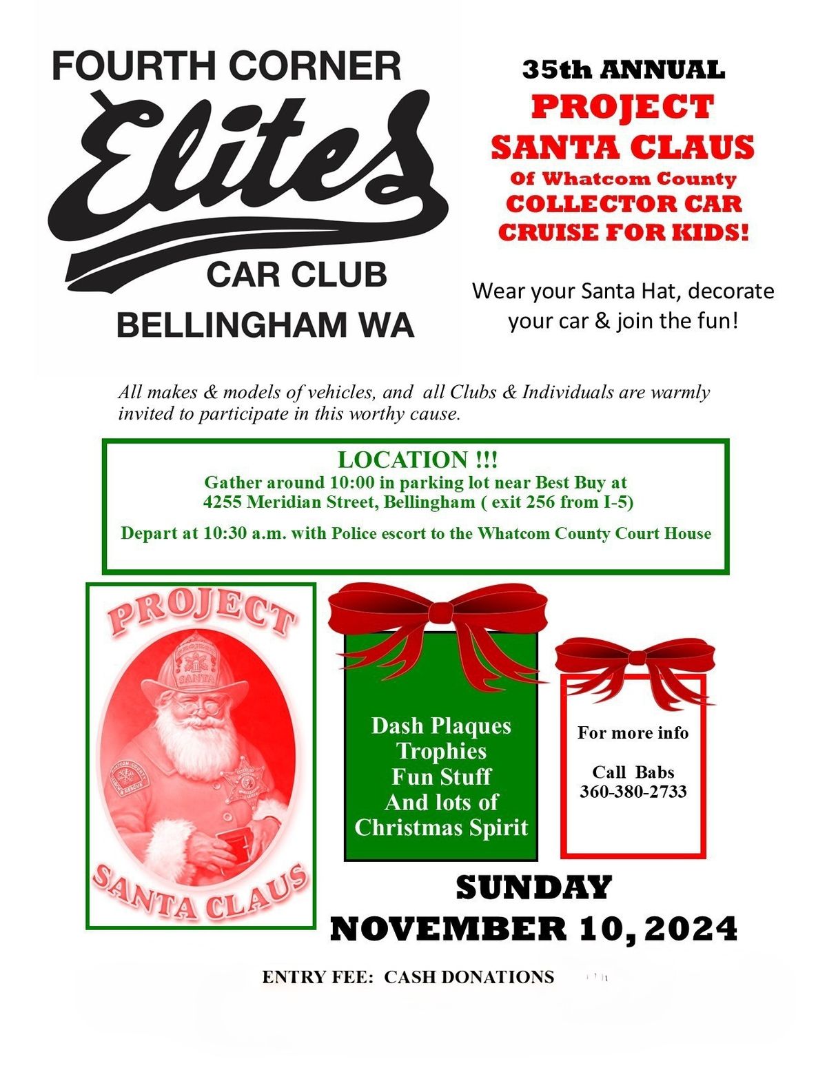 35th Annual Project Santa Claus