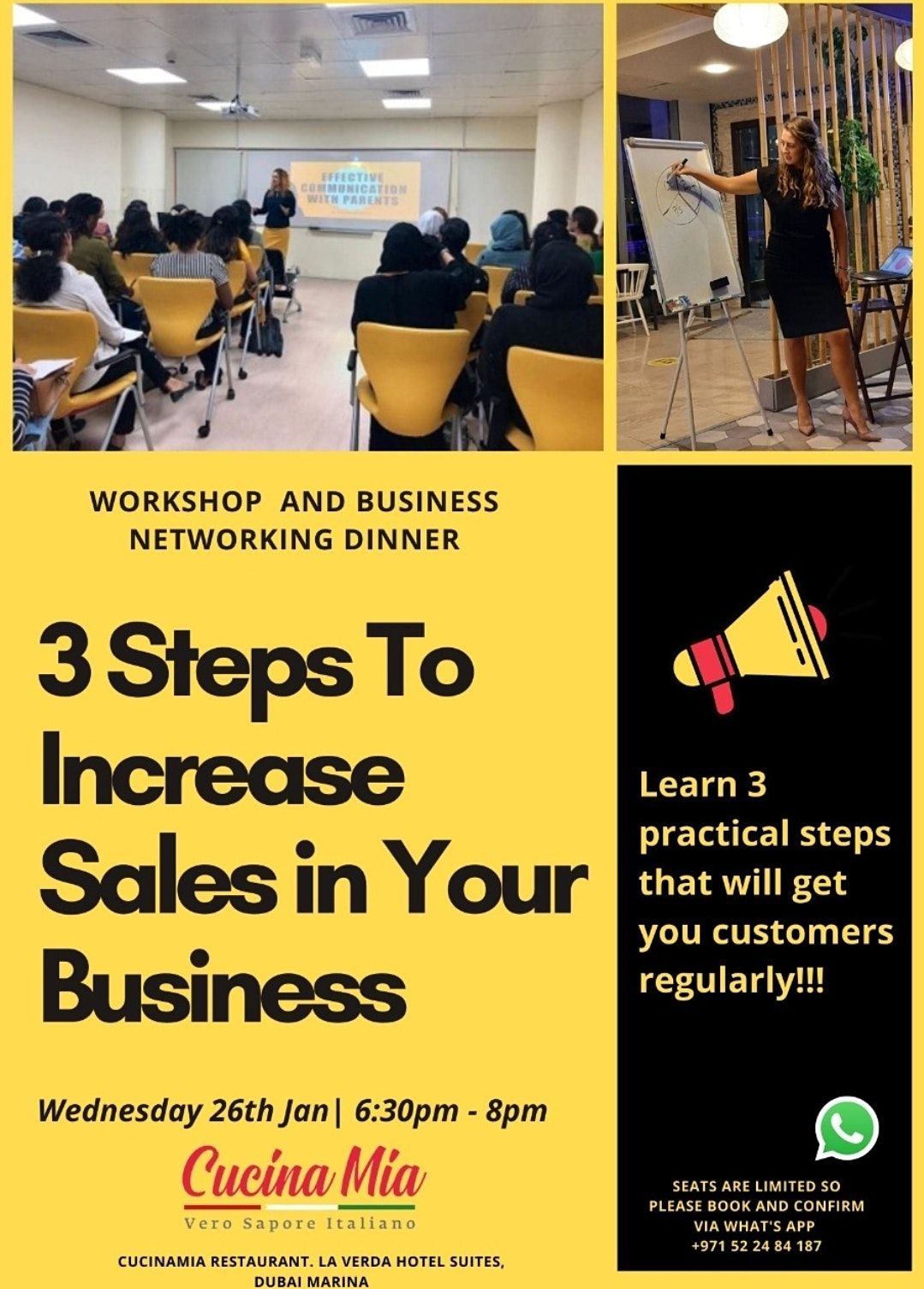 3 STEPS TO INCRESE SALES IN YOUR BUSINESS