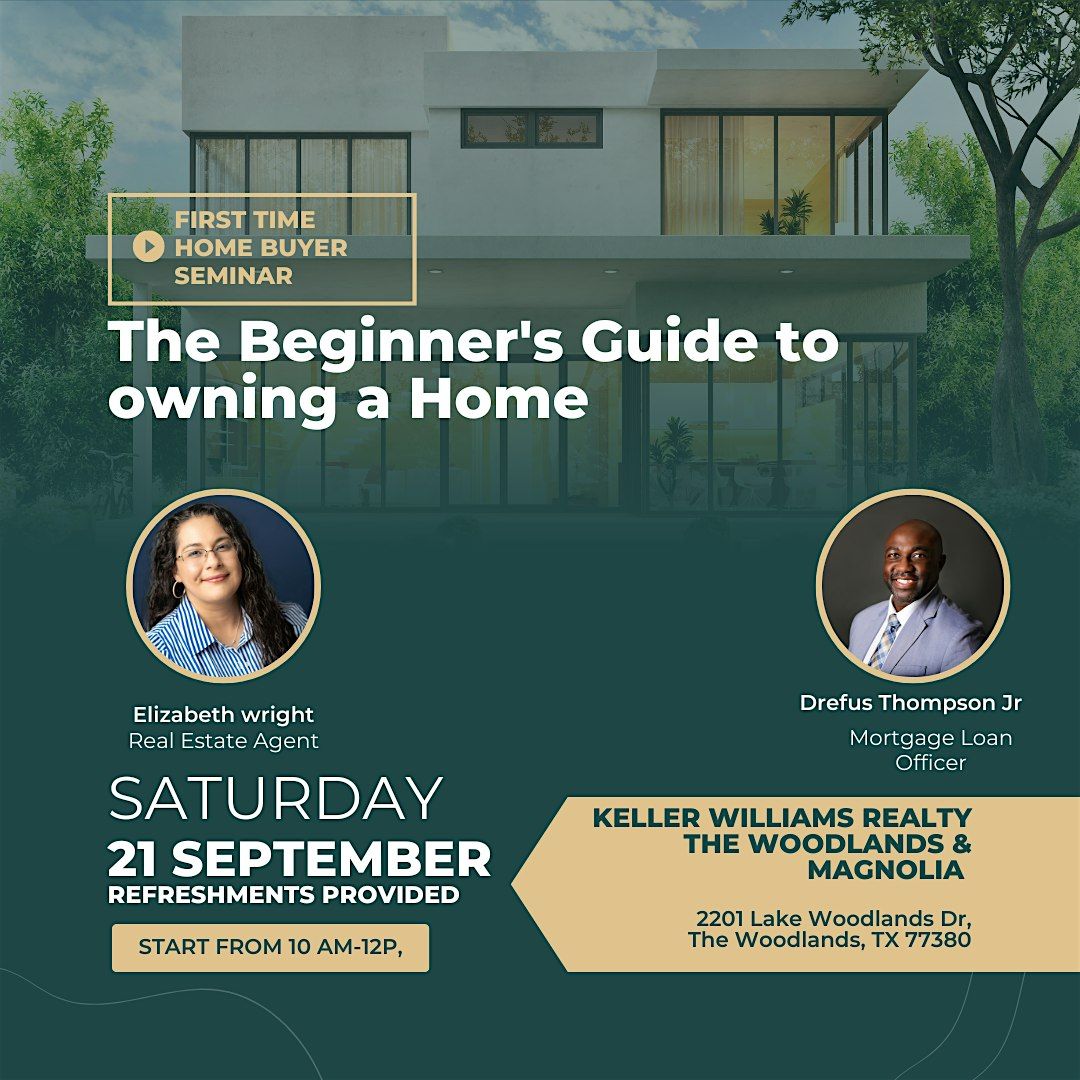 First Time Home buyers Seminar