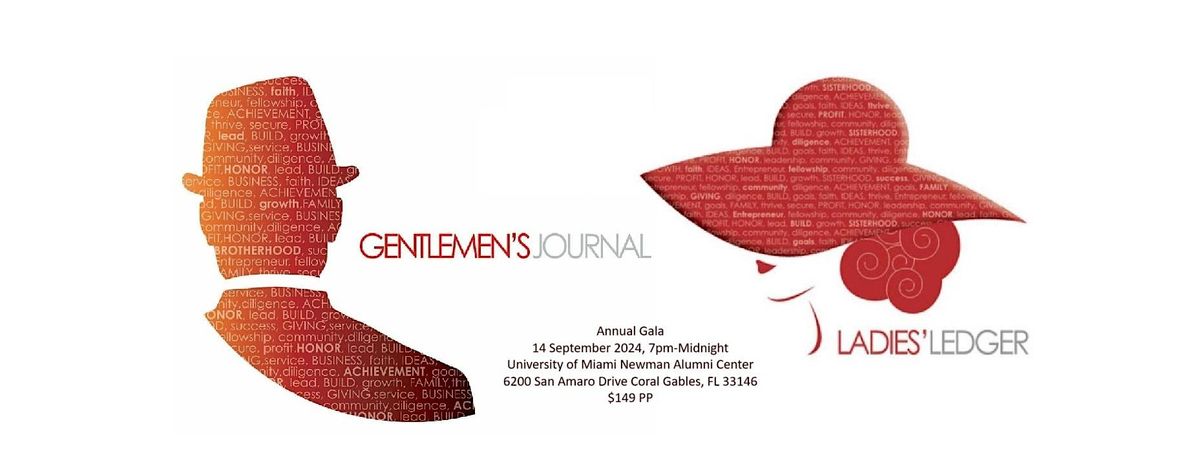 Gentlemen's Journal & Ladies' Ledger 2024 Annual Gala