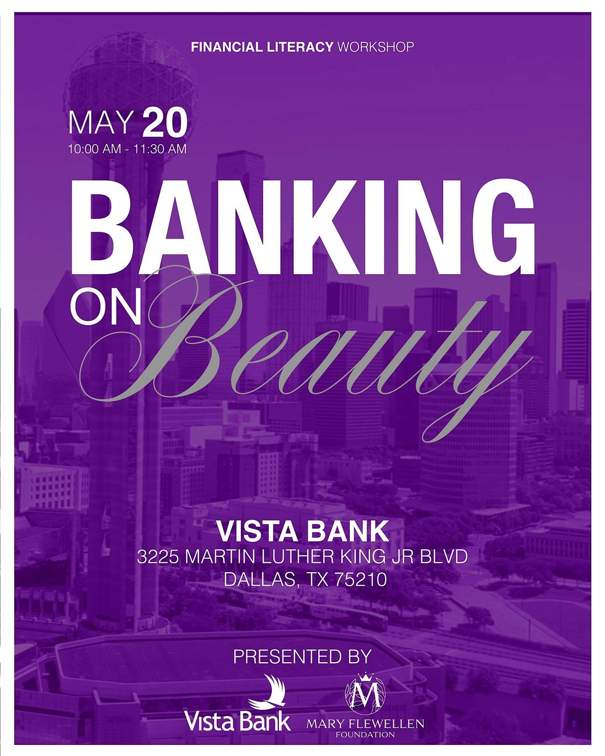Banking on Beauty - a financial wellness course
