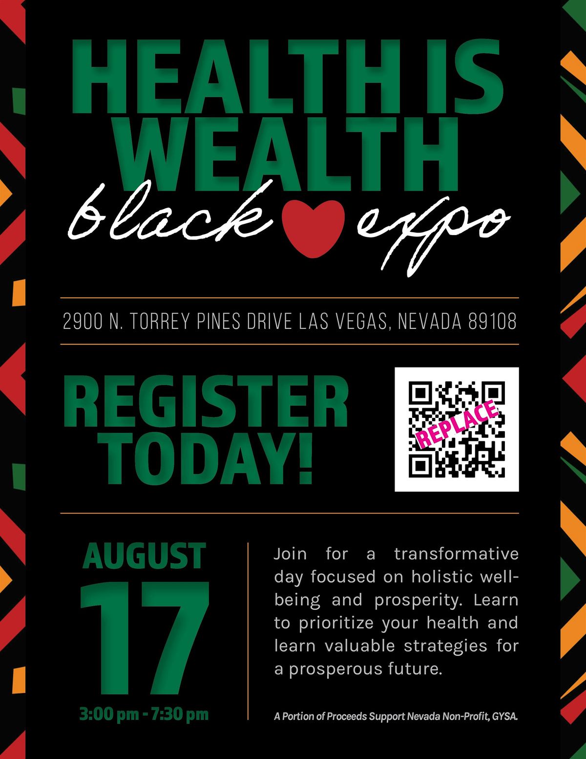 Health Is Wealth: Black Expo