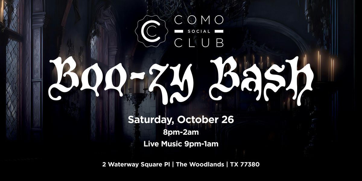 Boozy Bash Halloween Party