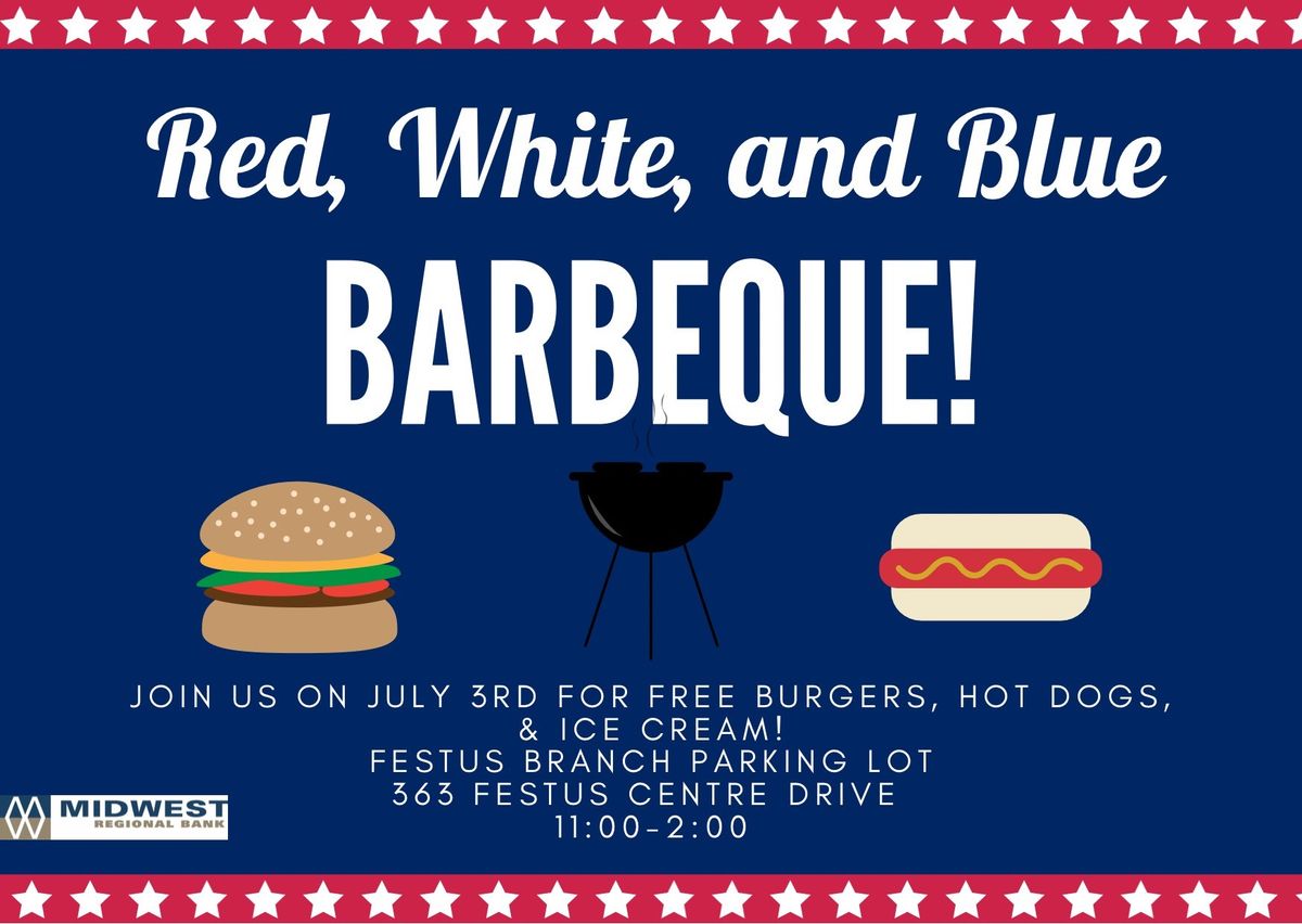 MWRBank Red, White, & Blue Barbecue