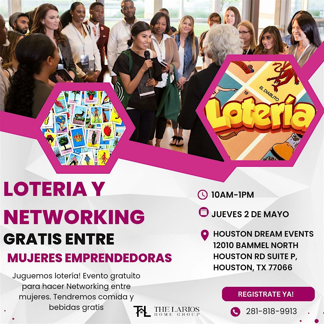 Loteria y Networking entre Mujeres Emprendedoras