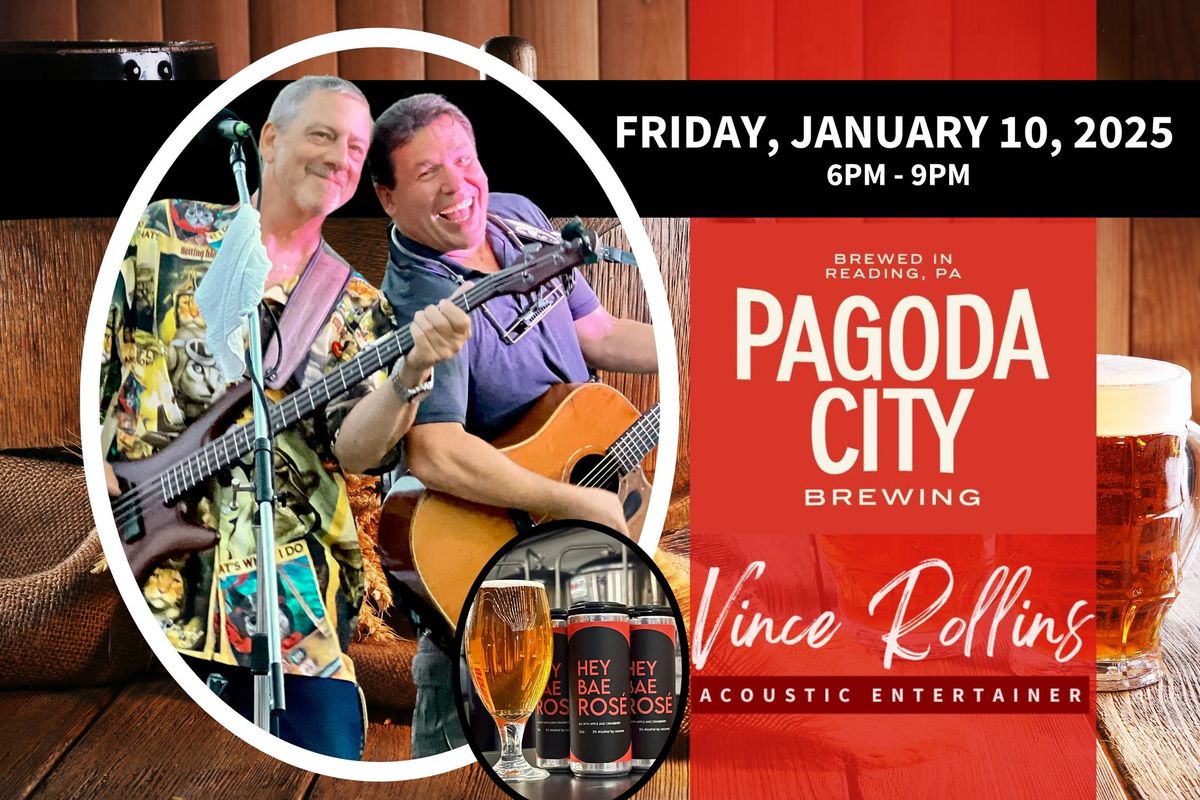 Vince Rollins Duo at Pagoda City Brewing