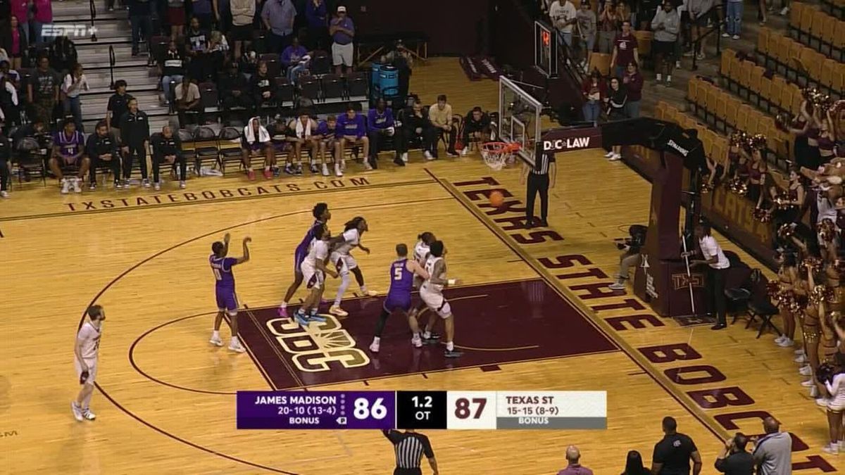 Appalachian State Mountaineers at Texas State Bobcats Mens Basketball