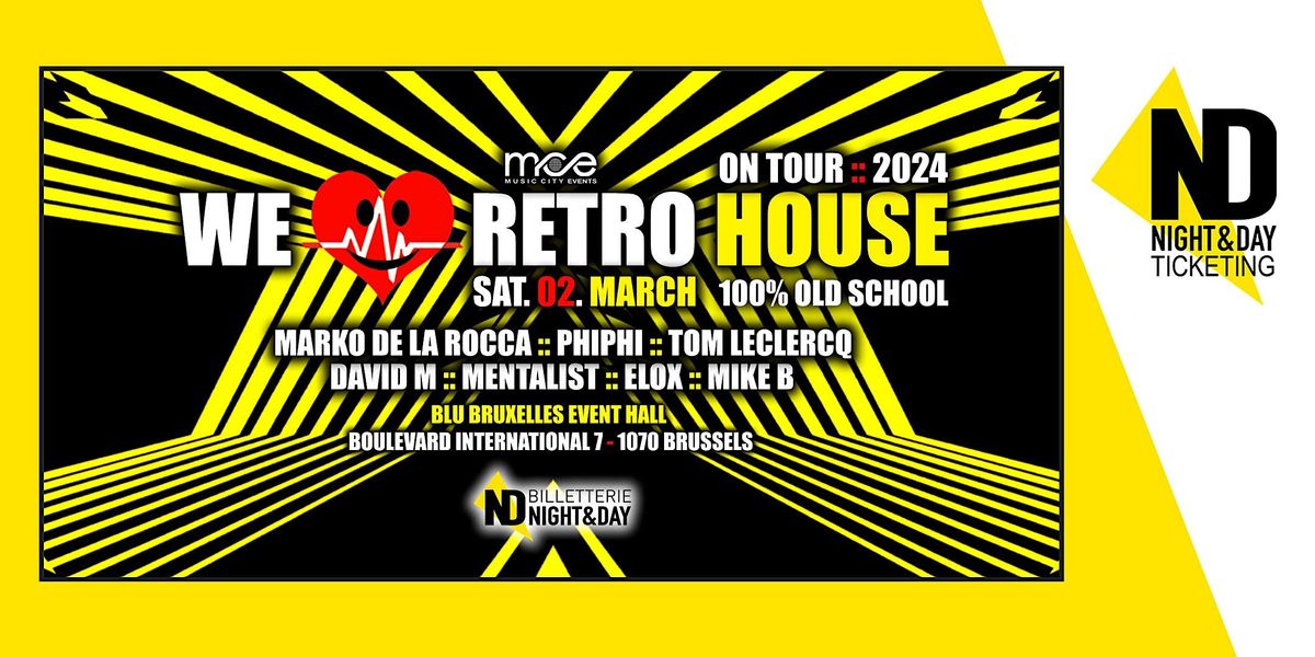 WE LOVE RETRO HOUSE 100 OLD SCHOOL OPENING PARTY 2024, BLU