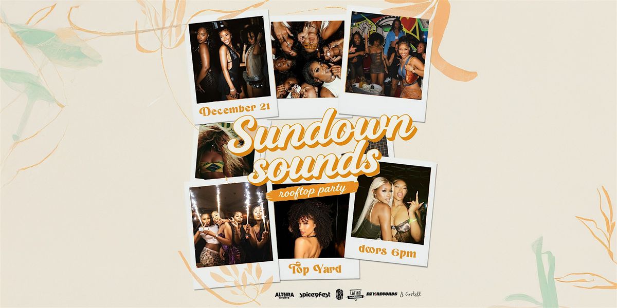 Sundown Sounds - Rooftop Party