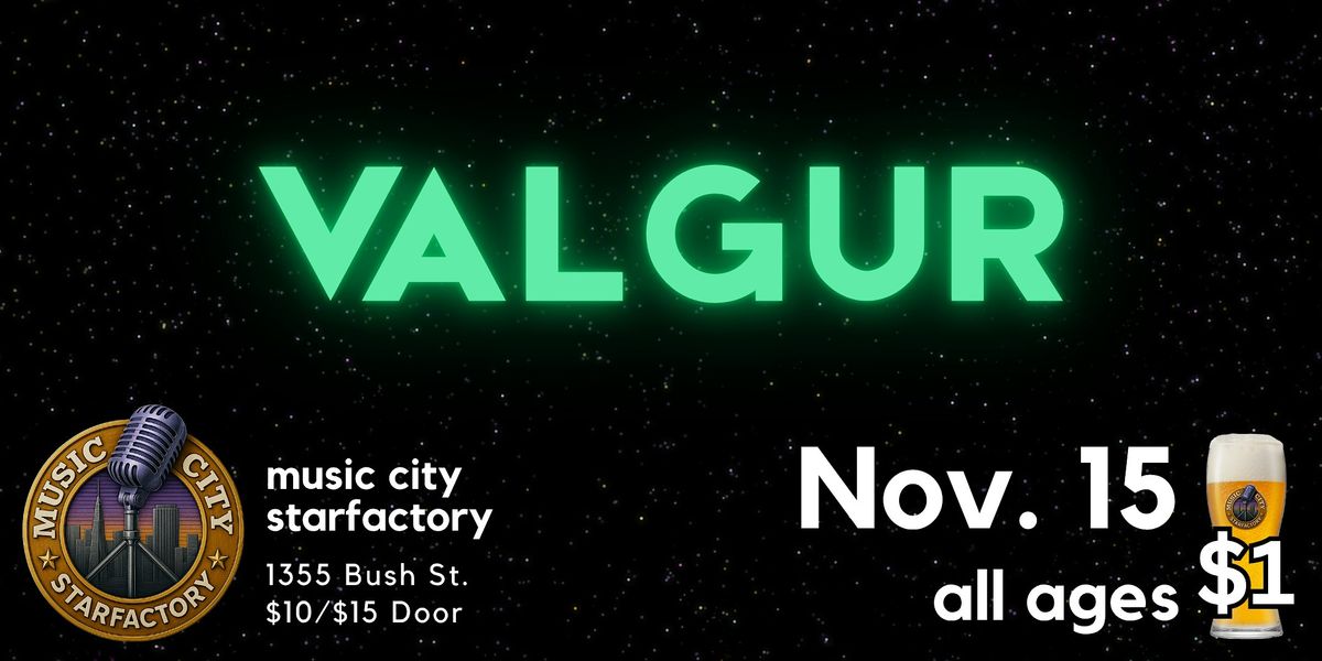 Valgur - Live at Music City Starfactory