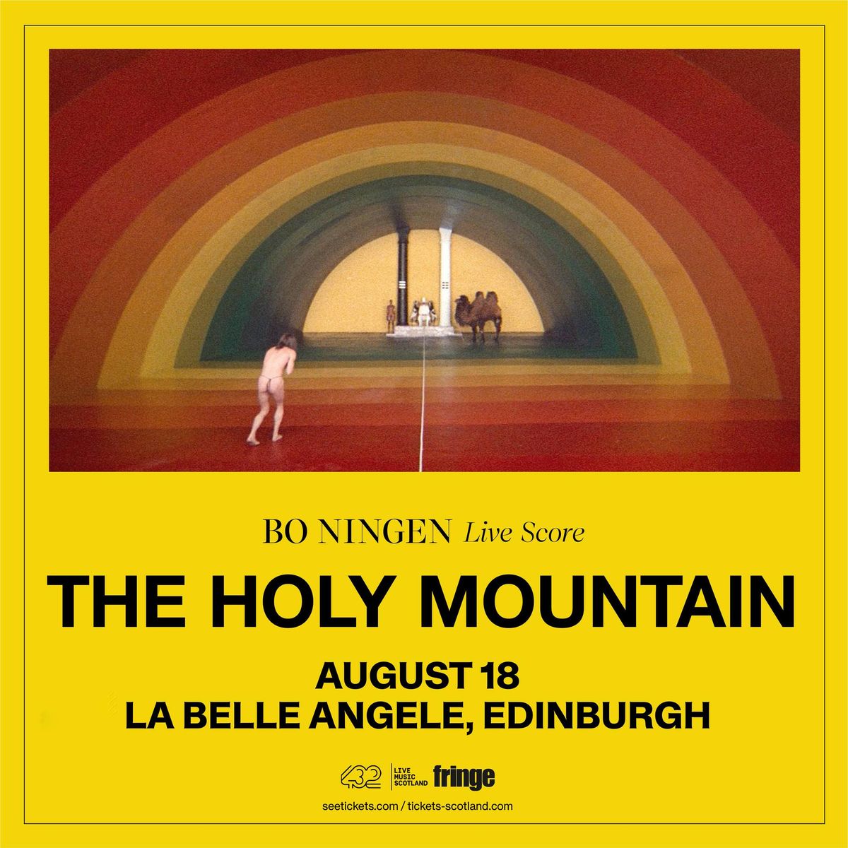 Bo Ningen live score 'The Holy Mountain' (FRINGE) \/ La Belle Angele, Edinburgh \/ 18.08.24