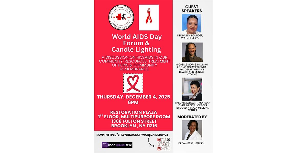 World AIDS Day  Forum &  Candle Lighting