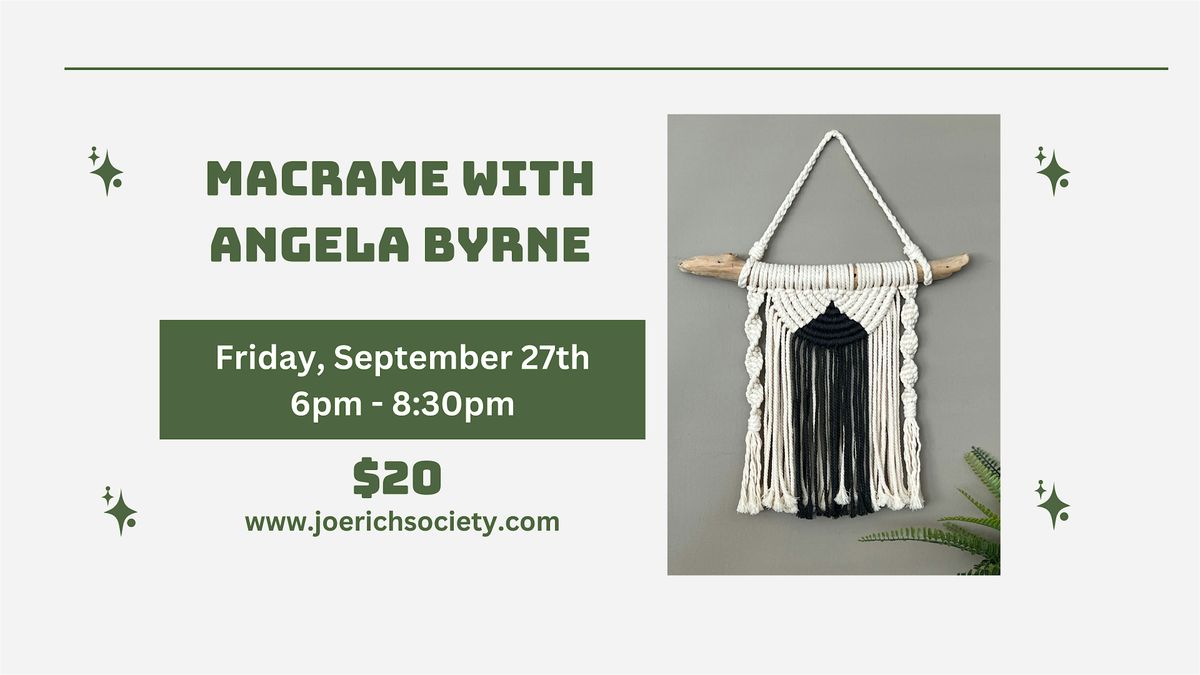 Macrame Class