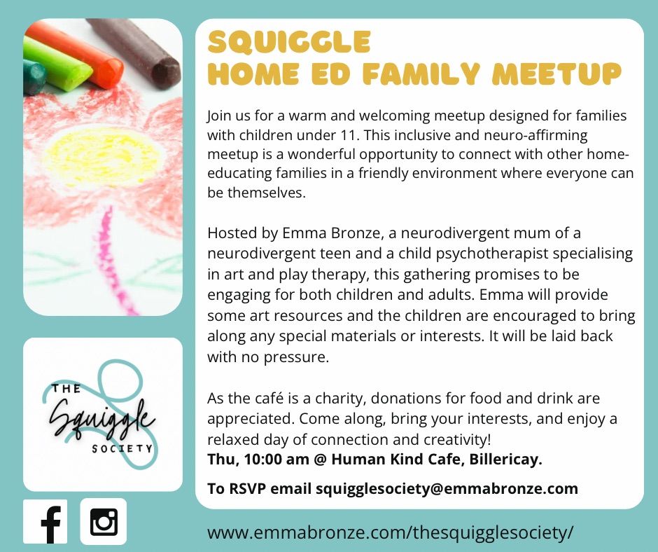 Squiggle Home Ed Family Meet Up