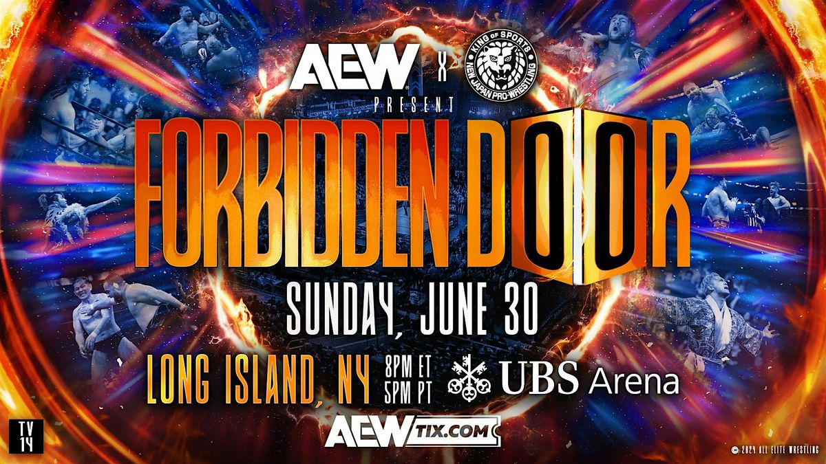 AEW X NJPW \u201cForbidden Door\u201d 2024 Viewing Party at Mac\u2019s Wood Grilled