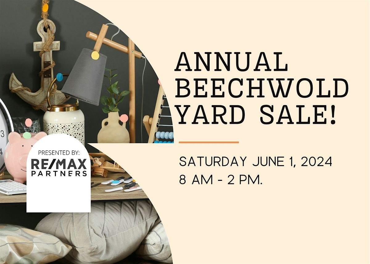Annual Beechwold Yard Sale presented by Lindsey Teetor, Remax Partners