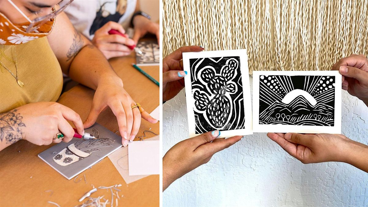 Introduction To Printmaking Intro to Printmaking, Sunshine Craft Co, Phoenix, 19 October 2024