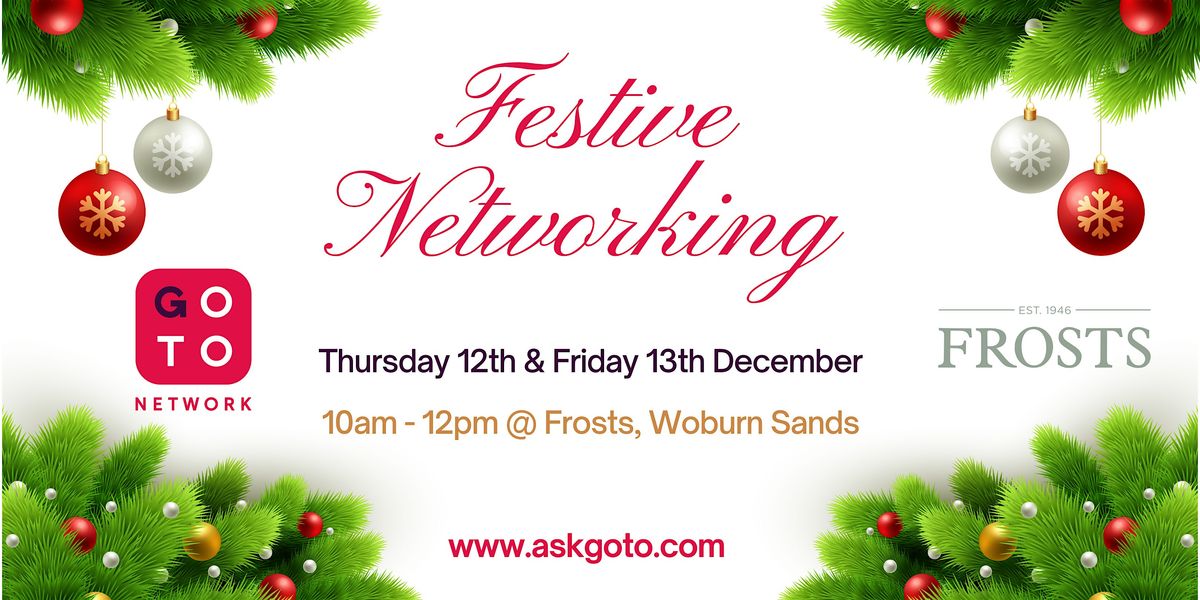 GoTo Network Christmas Networking