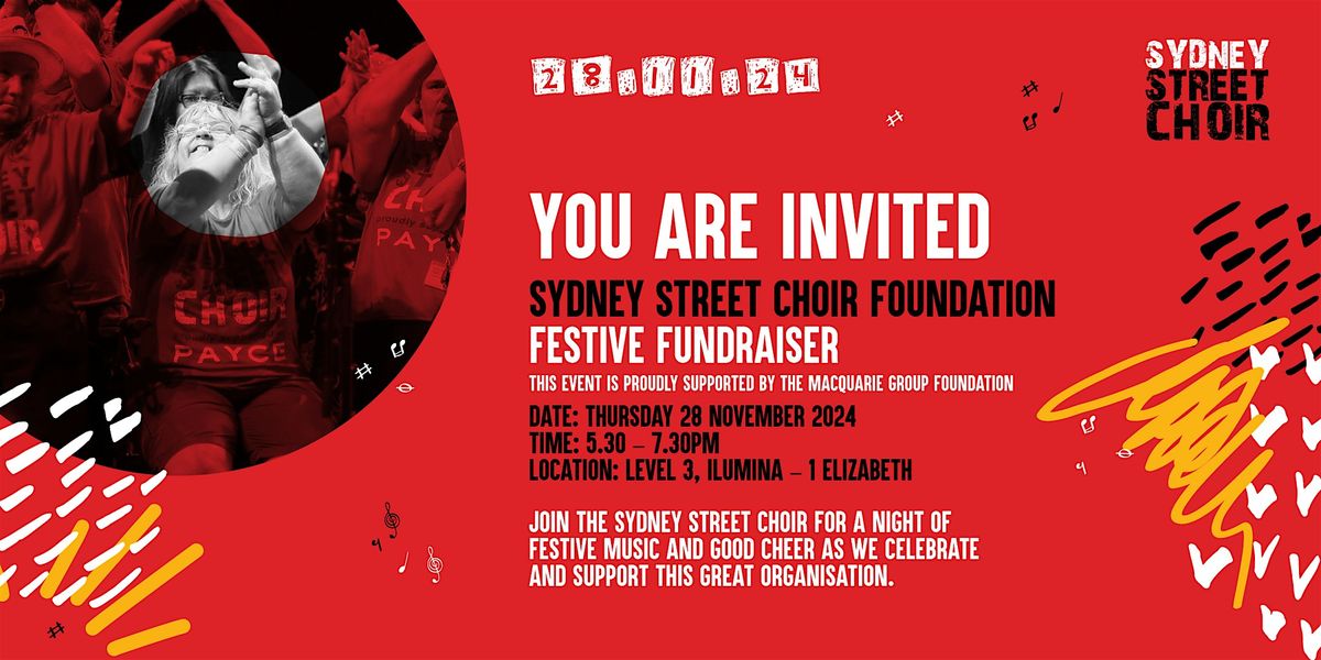 Sydney Street Choir: Festive Fundraiser