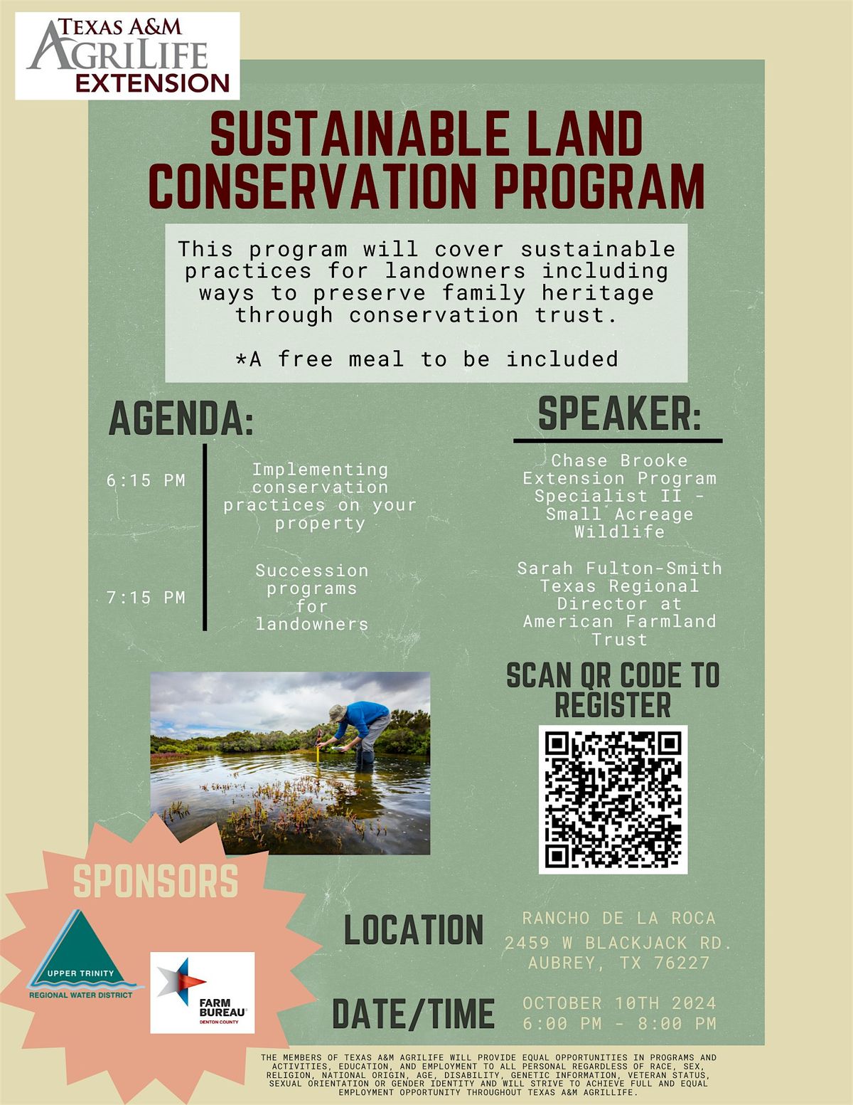 Sustainable Land Conservation Program