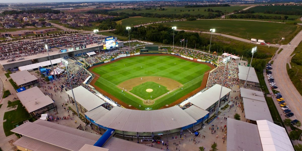 St Paul Saints at Omaha Storm Chasers at Werner Park