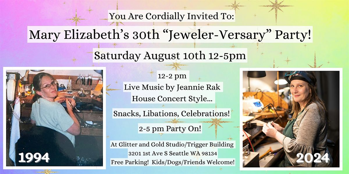 30th "Jeweler-Versary" at Glitter and Gold- featuring singer Jeannie Rak