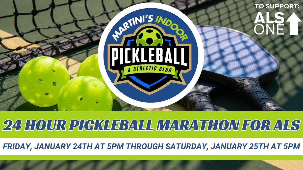 Pickleball Marathon for ALS