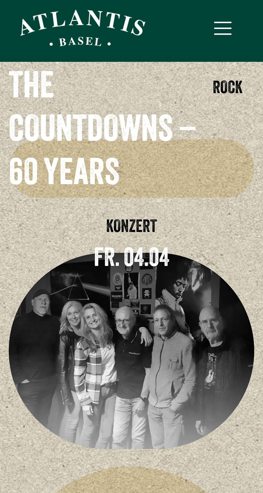 The Countdowns 60 years