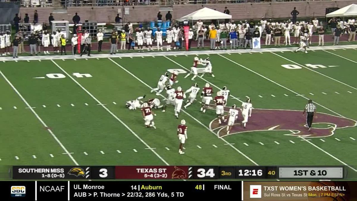 Texas State Bobcats at Southern Miss Golden Eagles Baseball