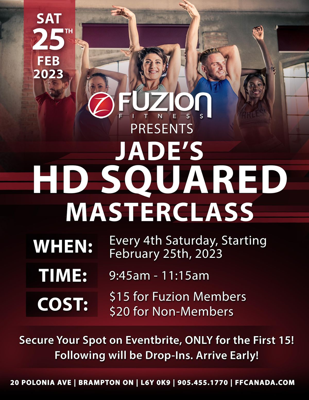 Jade's HD SQUARED (High Definition, Hybrid Dance) MASTERCLASS