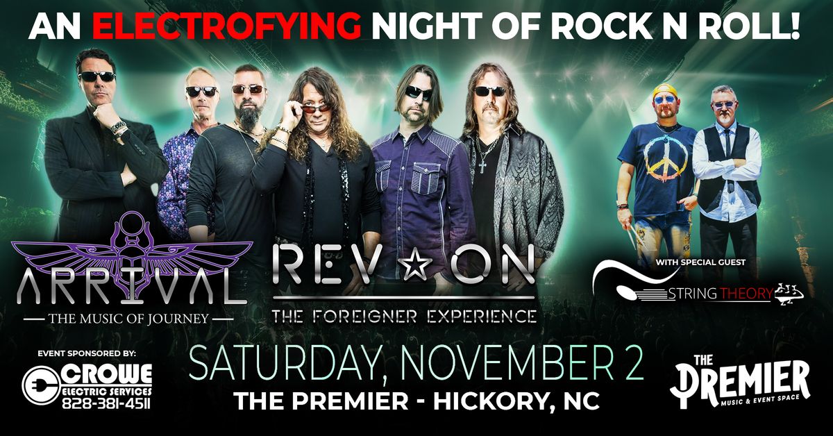 Arrival + REV*ON Live in Hickory