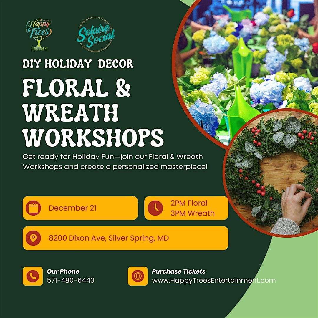 Holiday Decor Workshops at Solaire Social