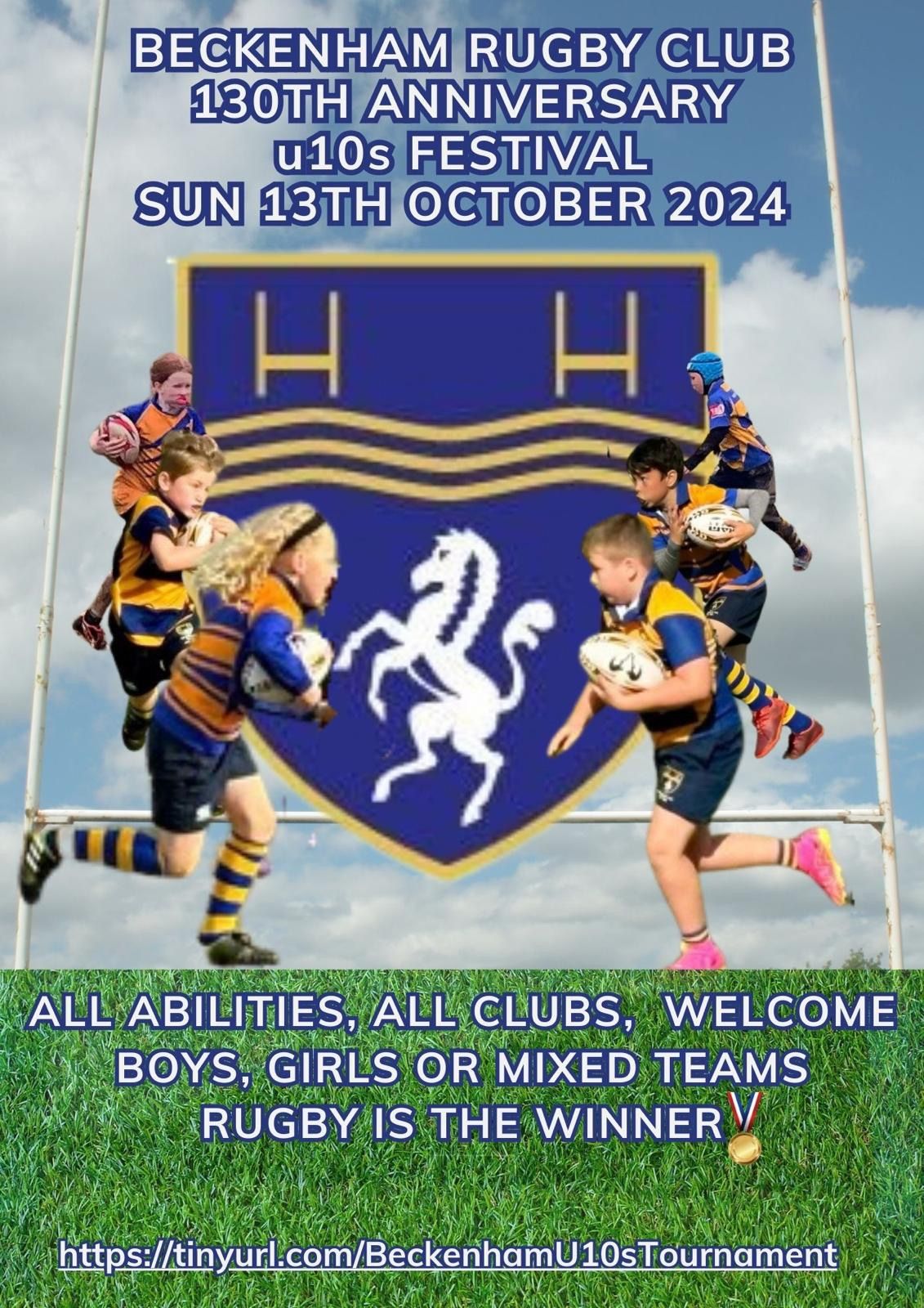 Beckenham u10s Rugby Festival