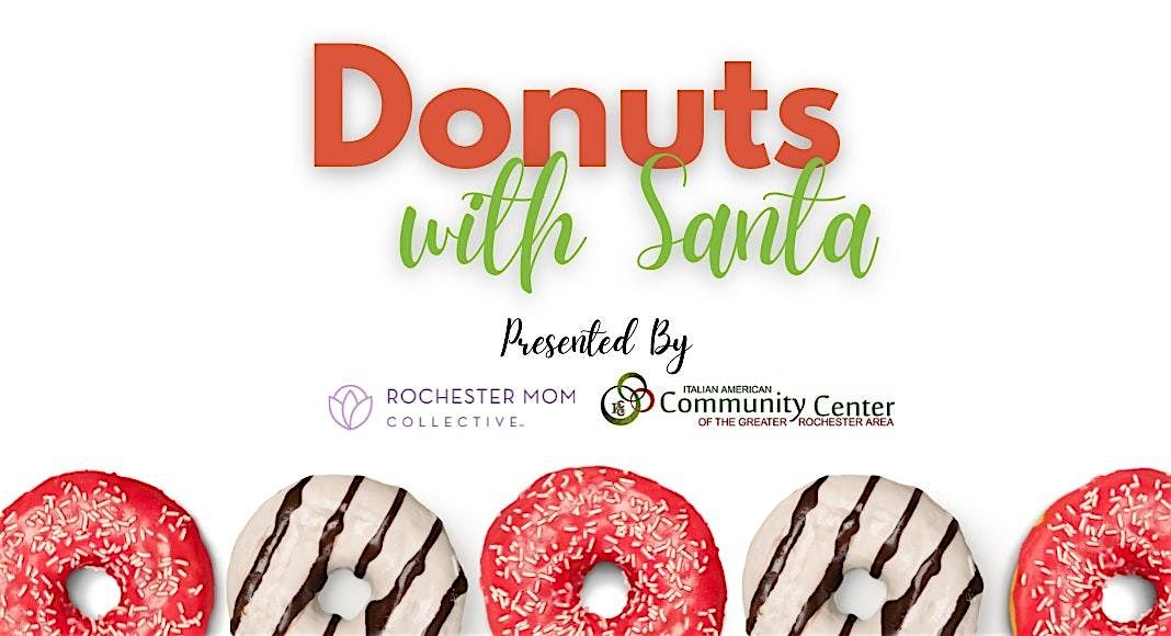 Donuts With Santa 2024 with Rochester Mom Collective