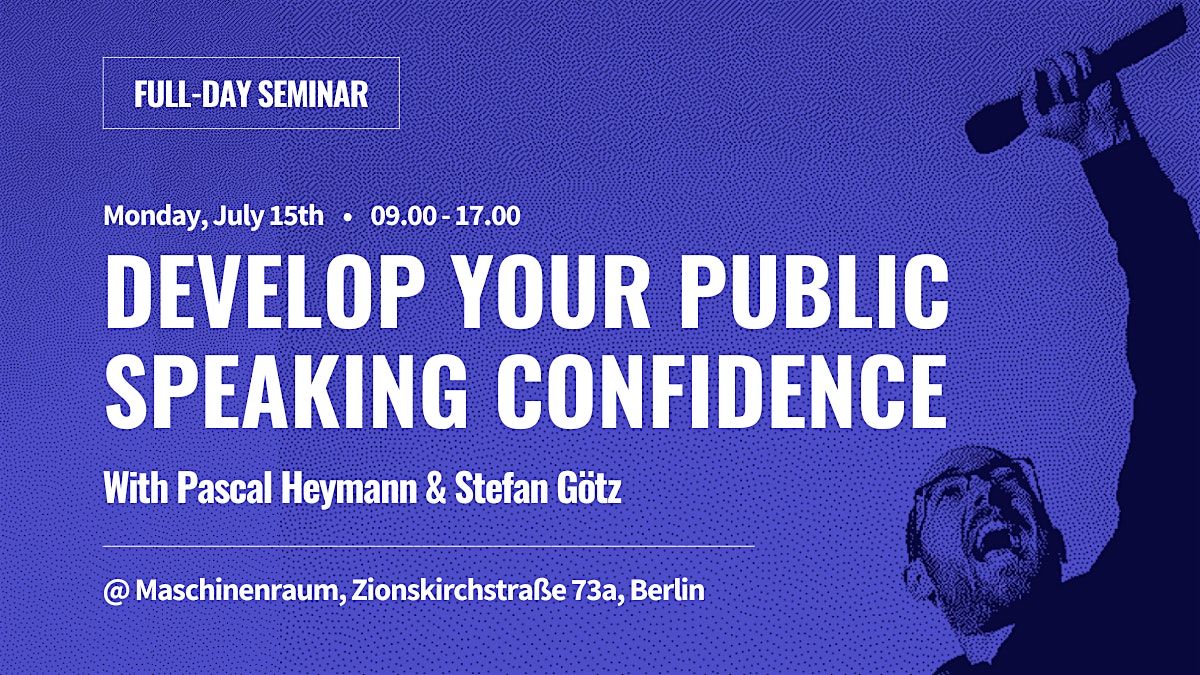 Develop Your Public Speaking Confidence