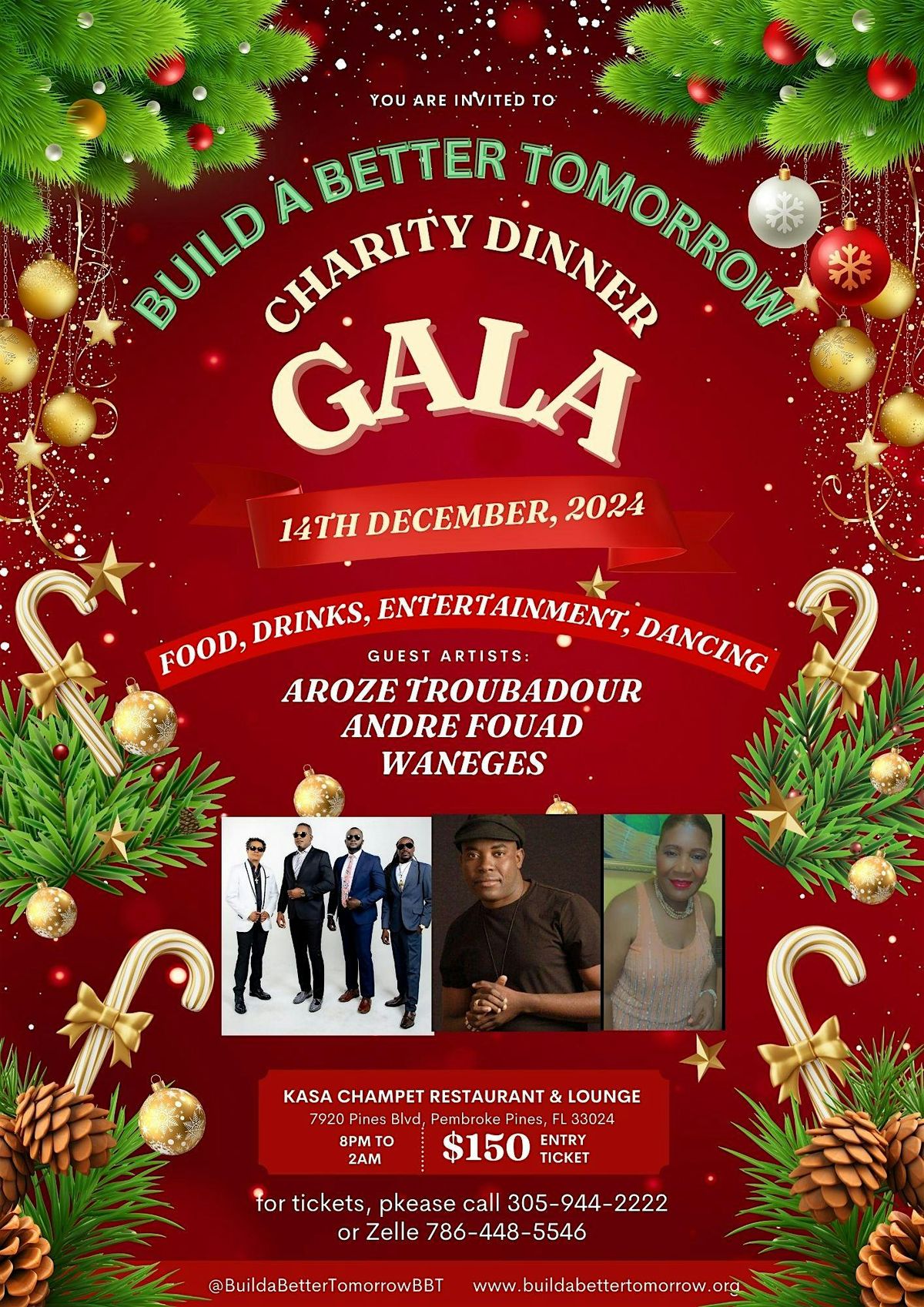 Build a Better Tomorrow 2024 Annual Charity Dinner Gala